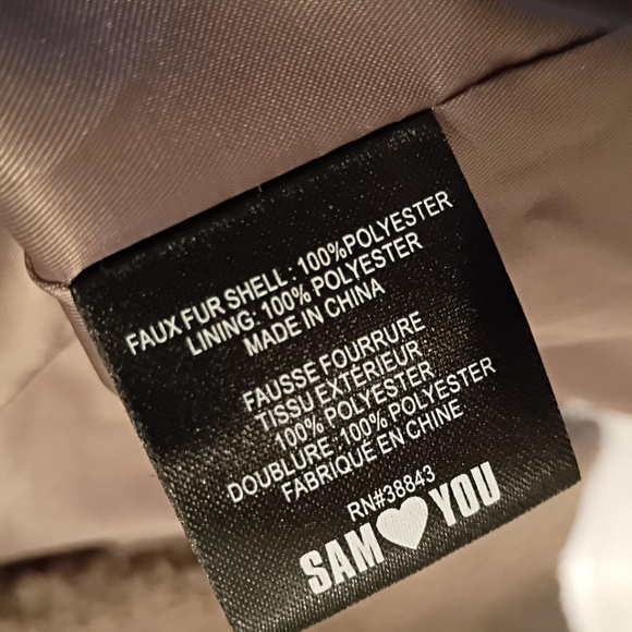 💋Sam Edelman Long Coat Large NWOT - Picture 6 of 10